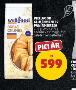 PENNY WELLGOOD GLUTÉNMENTES PANÍRMORZSA ajánlat