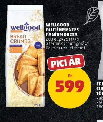 PENNY WELLGOOD GLUTÉNMENTES PANÍRMORZSA ajánlat