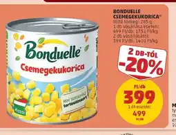 PENNY Bonduelle Csemegekukorica ajánlat