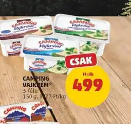 PENNY CAMPING VAJKRÉM ajánlat