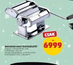 PENNY BERLINGER HAUS TÉSZTAKÉSZÍTŐ ajánlat