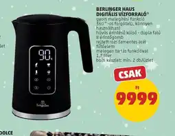 PENNY BERLINGER HAUS DIGITÁLIS VÍZFORRAL ajánlat