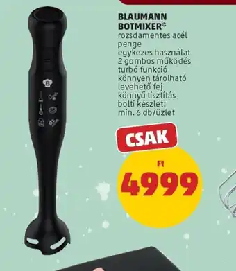 PENNY BLAUMANN BOTMIXER ajánlat