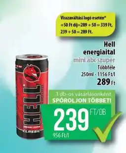 Coop Hell energiaital mini abcszuper ajánlat