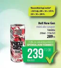 Coop Hell New Gen ajánlat