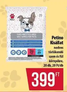 Coop Petino Kisállat nedves törlőkendő ajánlat
