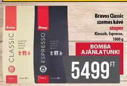 Coop Bravos Classic szemes kávé ajánlat