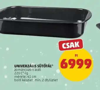 PENNY UNIVERZÁLIS SÜTŐTÁL ajánlat