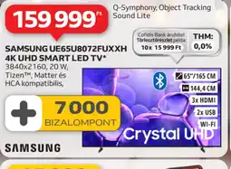 Auchan SAMSUNG 4K UHD SMART LED TV ajánlat