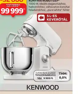 Auchan KENWOOD KMX751AWH KONYHAI ROBOTGÉP ajánlat