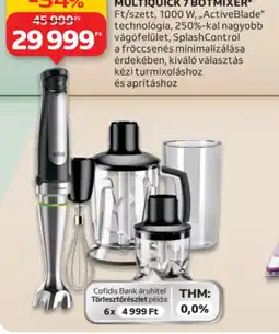 Auchan BRAUN MQ7045X BOTMIXER ajánlat