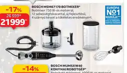 Auchan BOSCH MSM67170 BOTMIXER ajánlat