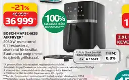 Auchan BOSCH MAFS2462B AIRFRYER ajánlat