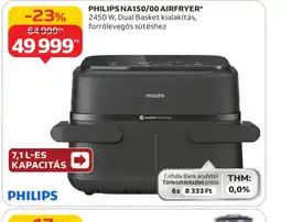 Auchan PHILIPS NA150/00 AIRFRYER ajánlat
