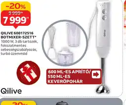 Auchan QILIVE 600172516 BOTMIXER-SZETT ajánlat
