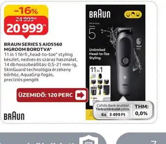 BRAUN SERIES 5 AIO5560 BOROTVA