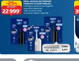 Auchan ORAL-B iO2 ELEKTROMOS FOGKEFE ajánlat