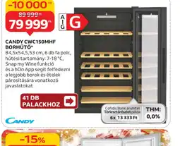 Auchan CANDY CWC150MHF BORHŰTŐ ajánlat