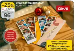 Auchan CEWE FOTNYOMTATÁS ajánlat