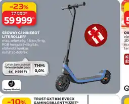 Auchan SEGWAY NINEBOT C2 LITE ROLLER ajánlat