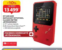 Auchan MY ARCADE DATA EAST JÁTÉKKONZOL ajánlat
