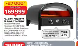 Auchan PANETTI PIZZETTA PRIMO PIZZASÜTŐ ajánlat