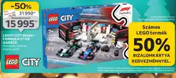 Auchan LEGO CITY 60444 FORMULA 1 GARÁZS ajánlat