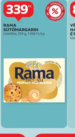 Auchan RAMA SÜTŐMARGARIN ajánlat