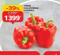 Auchan PIROS KALIFORNIAI PAPRIKA ajánlat
