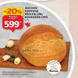 Auchan AUCHAN KEDVENC RÉGI FALUSI, KOVÁSZOS CIP ajánlat