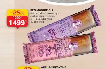 Auchan RÉGIMDI BEIGLI ajánlat