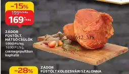 Auchan ZÁDOR FÜSTÖLT, HÁTS CSÜLÖK ajánlat