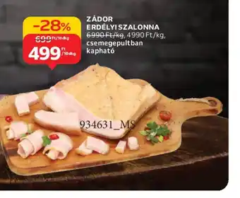 Auchan ZÁDOR ERDÉLYI SZALONNA ajánlat