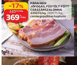 Auchan PÁPAI HÚS CSÁSZÁRSZALONNA ajánlat