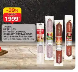 Auchan TAURIS SZALÁMI ajánlat