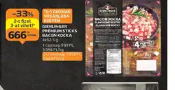 Auchan GIERLINGER PRÉMIUM STICKS BACON KOCKA ajánlat