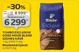 Auchan TCHIBO EXCLUSIVE GOOD MOOD BLEND SZEMES KÁVÉ ajánlat