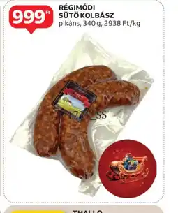 Auchan RÉGIMDI SÜTŐ KOLBÁSZ ajánlat