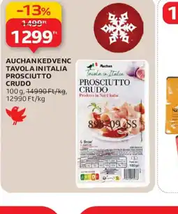 Auchan AUCHAN PROSCIUTTO CRUDO ajánlat