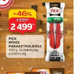 Auchan PICK MÍVES PARASZTKOLBÁSZ ajánlat