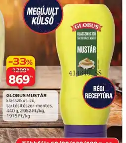 Auchan GLOBUS MUSTÁR ajánlat