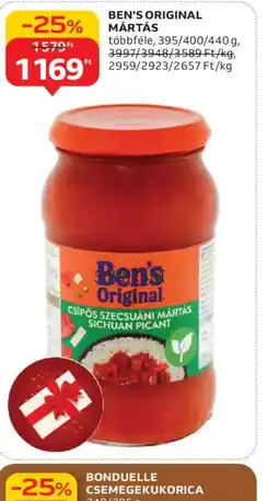 Auchan BEN'S ORIGINAL MÁRTÁS ajánlat