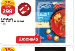 Auchan LUCULLUS HALÁSZLÉ ALAPPOR ajánlat