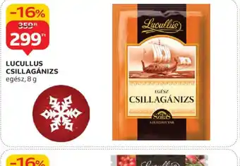 Auchan LUCULLUS CSILLAGÁNIZS ajánlat