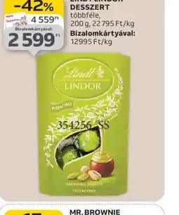 Auchan LINDT LINDOR DESSZERT ajánlat