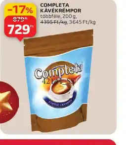 Auchan COMPLETA KÁVÉKREMPO ajánlat
