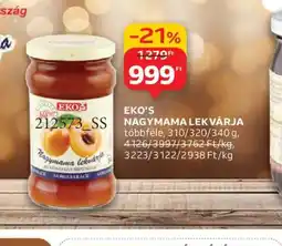 Auchan EKO'S NAGYMAMA LEKVÁRJA ajánlat