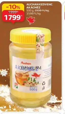 Auchan AUCHAN AKÁCMÉZ ajánlat