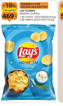Auchan LAY'S CHIPS ajánlat