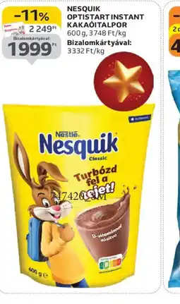 Auchan NESQUIK OPTISTART KAKAITALPOR ajánlat